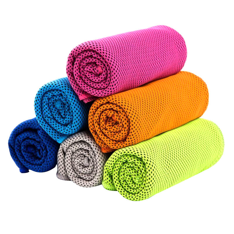 Instant Cooling Sports Towel – Quick Dry & Sweat-Absorbing | 10 Colors, 3 Sizes