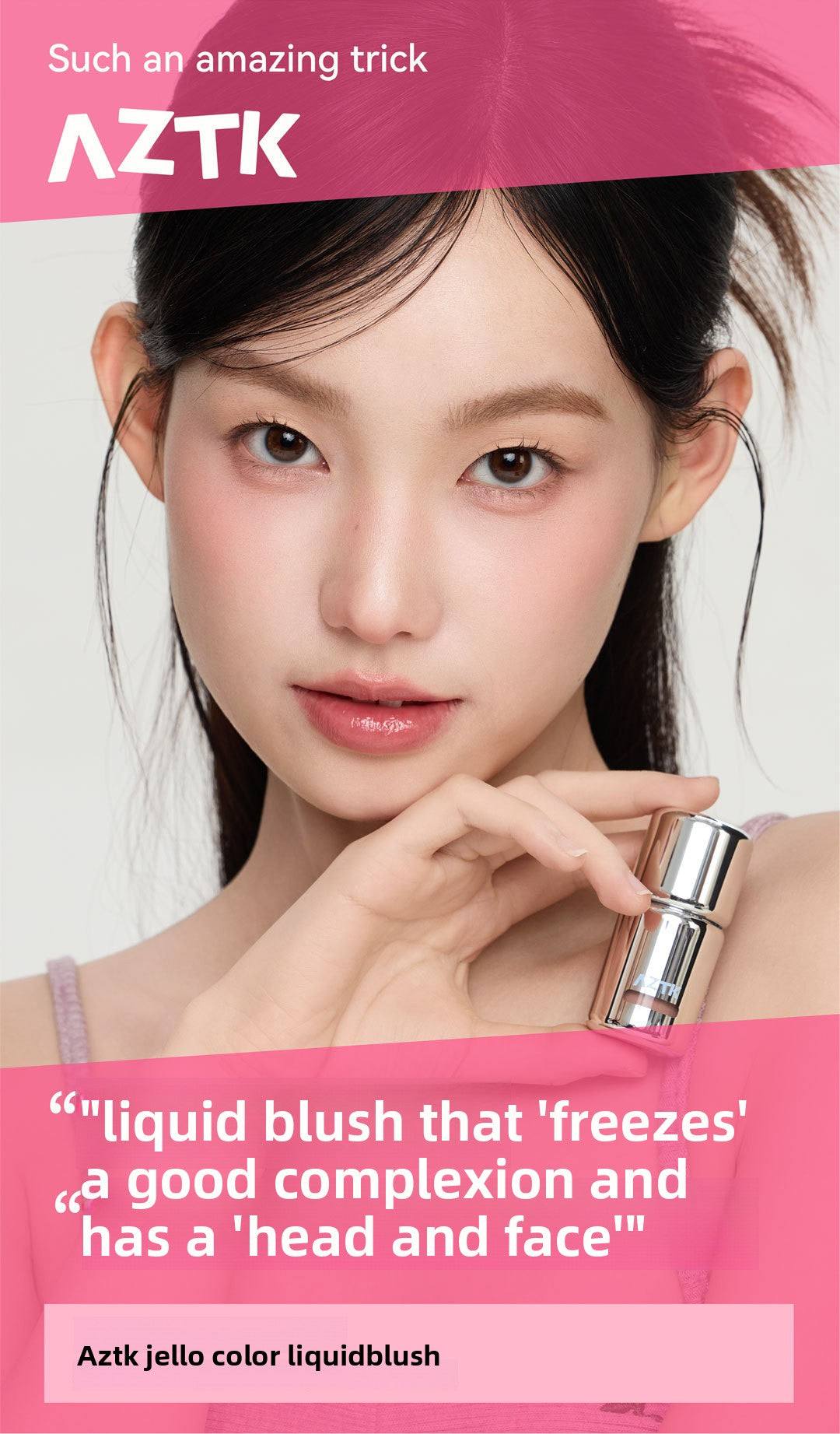 AZTK Liquid Blush – Buildable Glow & Long-Lasting Color