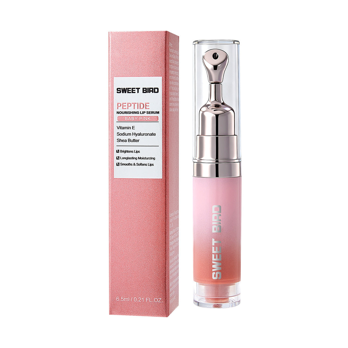 Sweet Bird Hydrating Lip Gloss | Mirror Shine & Long-Lasting Color