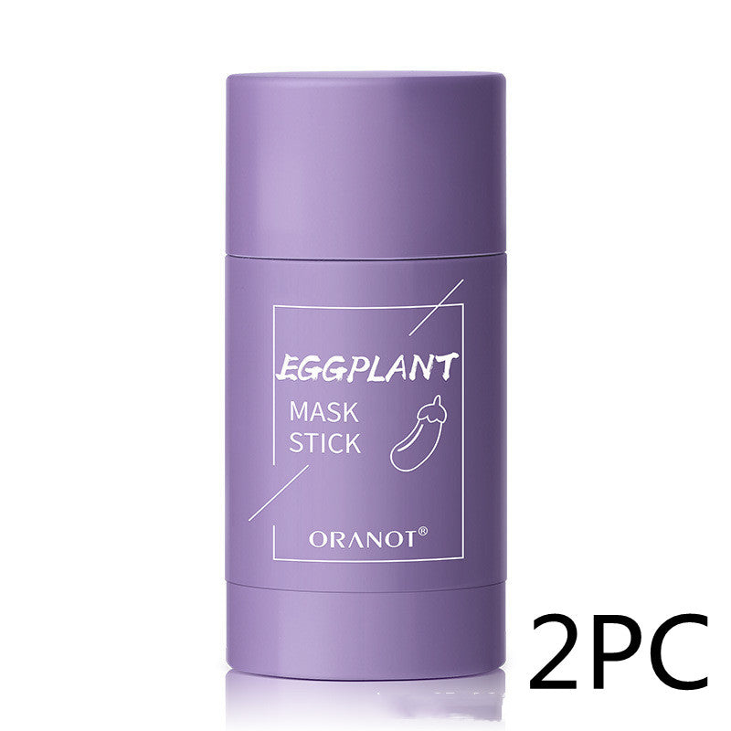 Green Tea & Eggplant Deep Cleansing Clay Mud Mask | Oil Control & Pore Minimizing — Single to 20-Pack