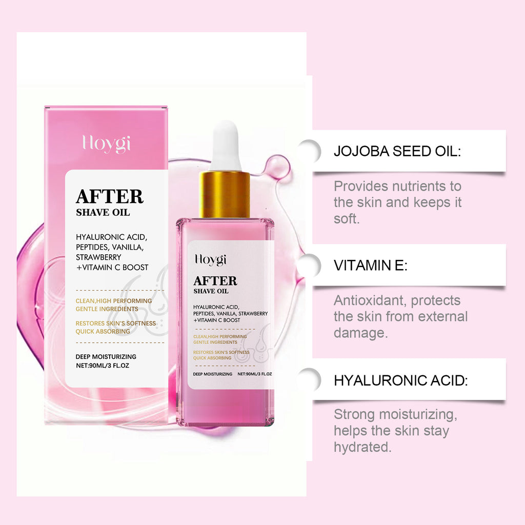 Strawberry Hair & After-Shave Essential Oil – Moisturizing Body Care Oil | 90ml