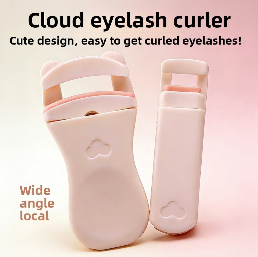 Cloud-Shaped Eyelash Curler | Wide-Angle & Spot Curl | No-Damage Lash Lift
