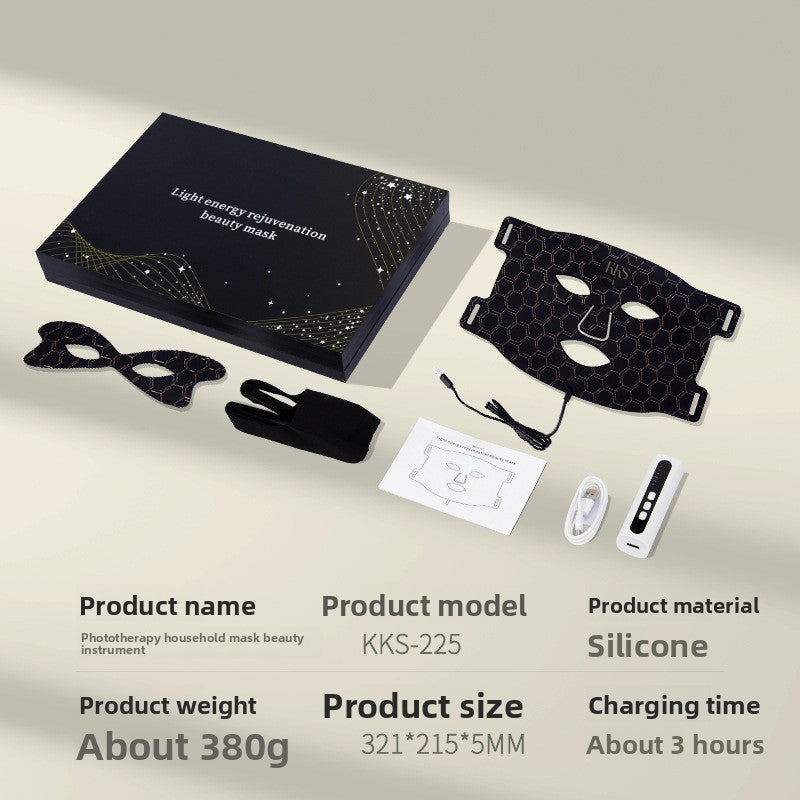 LED Light Therapy Face Mask – 9D Beauty & Skin Rejuvenation Mask