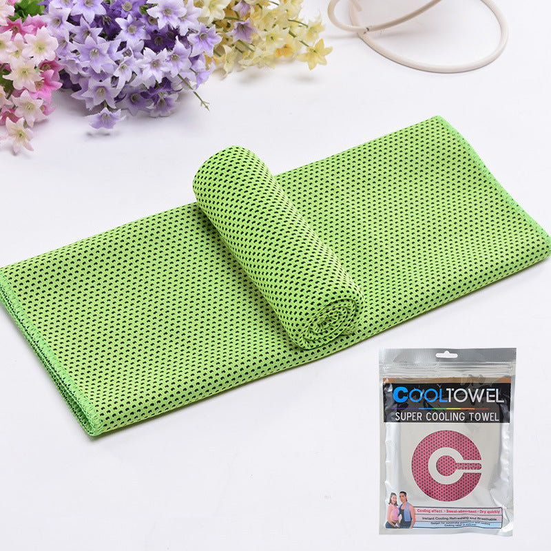 Instant Cooling Sports Towel – Quick Dry & Sweat-Absorbing | 10 Colors, 3 Sizes