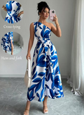 Elegant Split Maxi Dress – Flowy & Chic